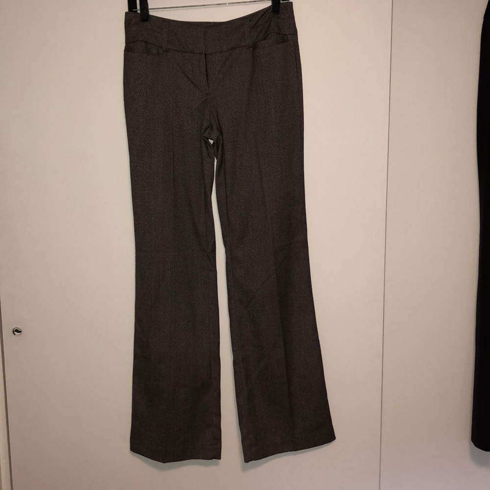 Brown Tweed Dress pants